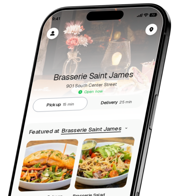 Brasserie Saint James app preview
