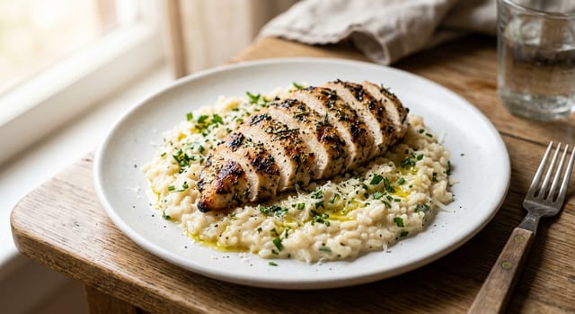 Brasserie Chicken Risotto.