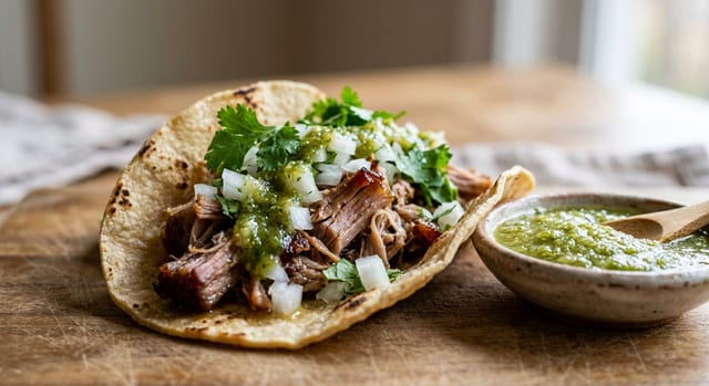 Carnitas Tacos.